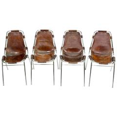 Four "Les Arcs" Chairs 