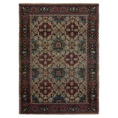 Antiker persischer Tabriz in Classic Rot, Blau und Cremefarben von Rug&Kilim