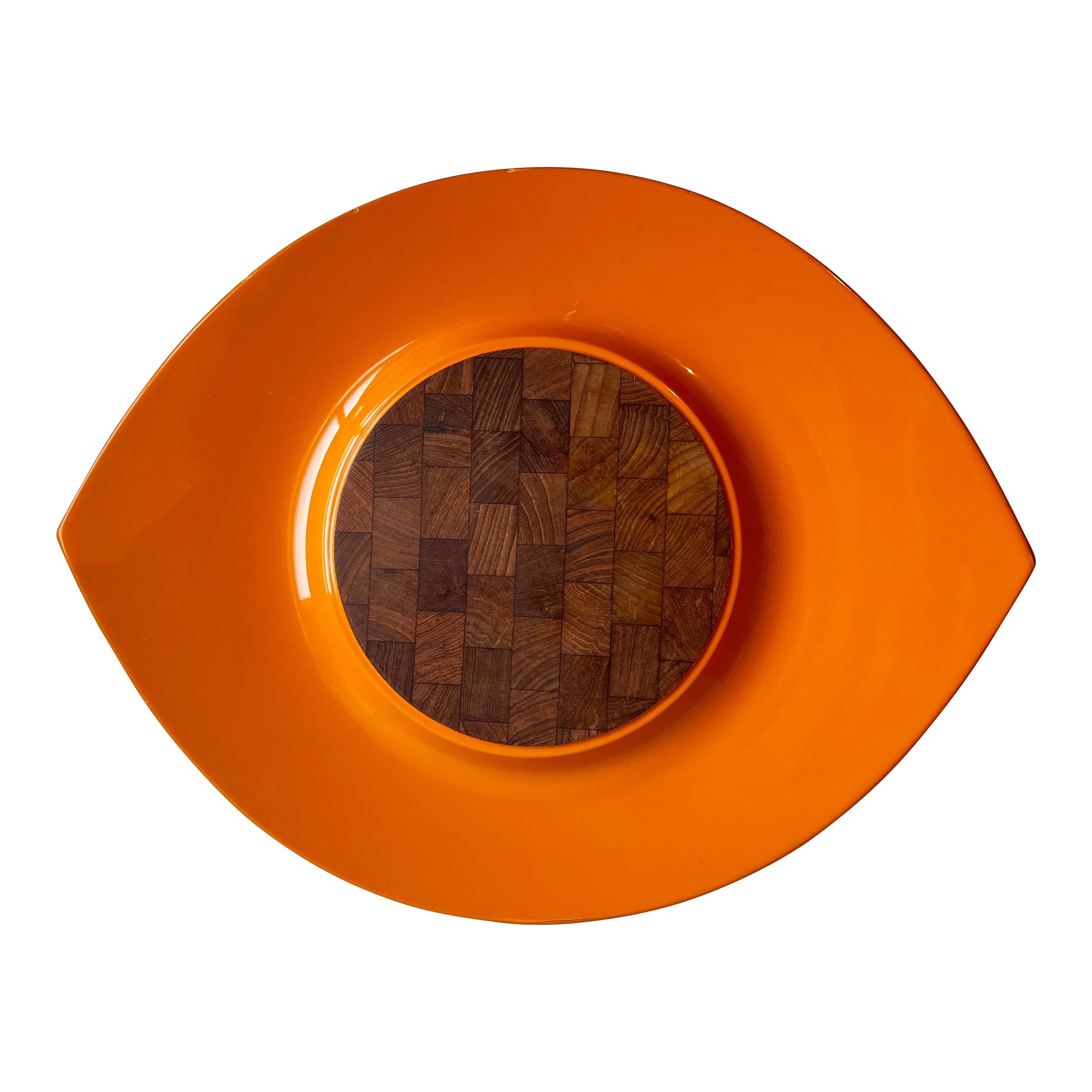 Bandeja Festivaal 'Eyeball' de  Jens Quistgaard para Dansk, Dinamarca, 1970