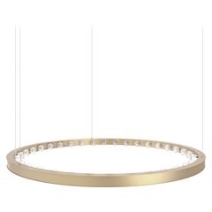 Lampada a sospensione Aurora Medium Circular Champagne di JSPR