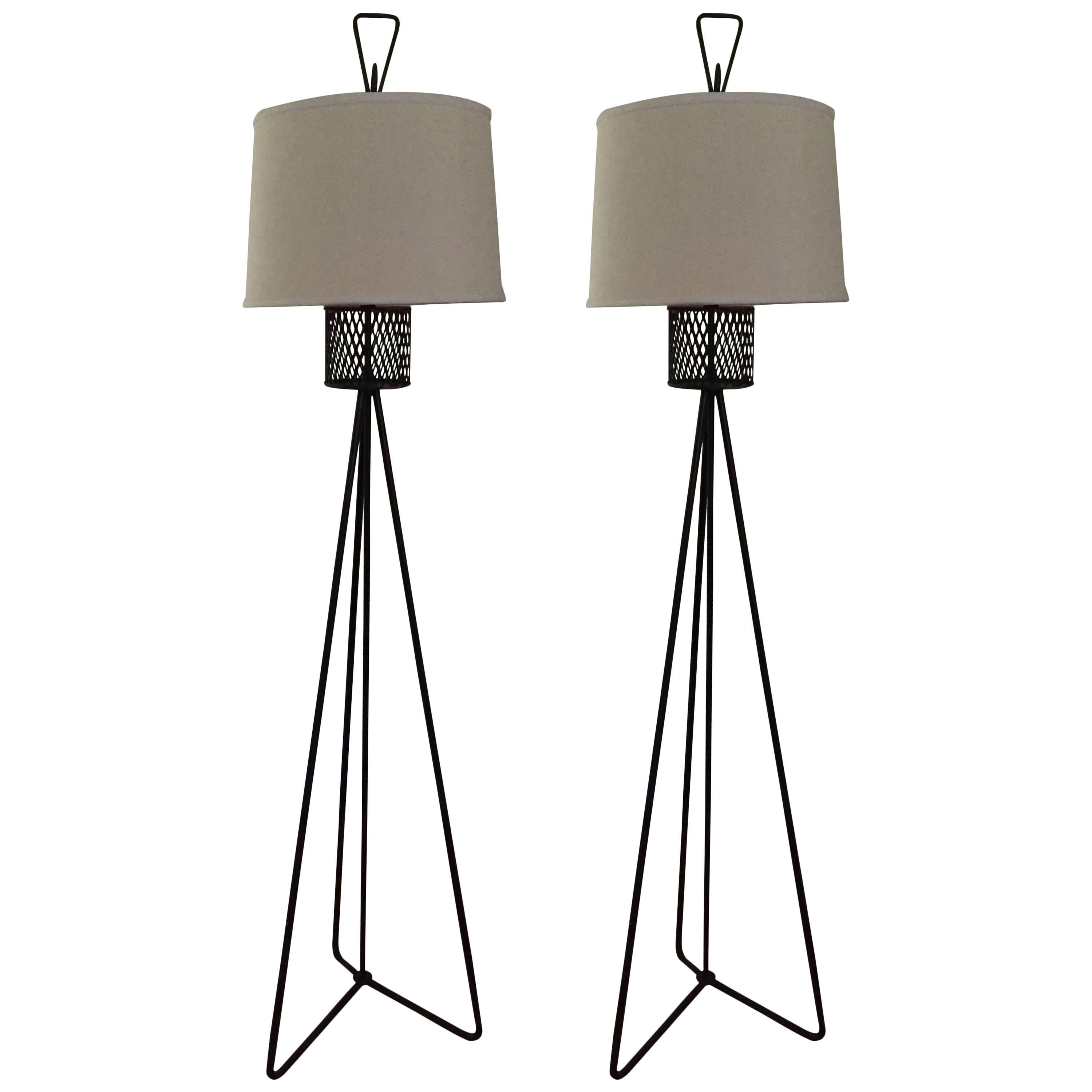 Single Frederick Weinberg Floor Lamp