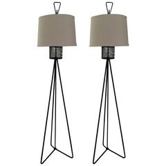 Single Frederick Weinberg Floor Lamps 5