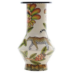 Leopard Vase, hand made in South Africa