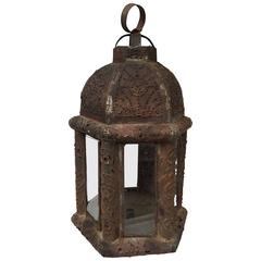 Antique Great 18th Century Dutch Lantern with Character