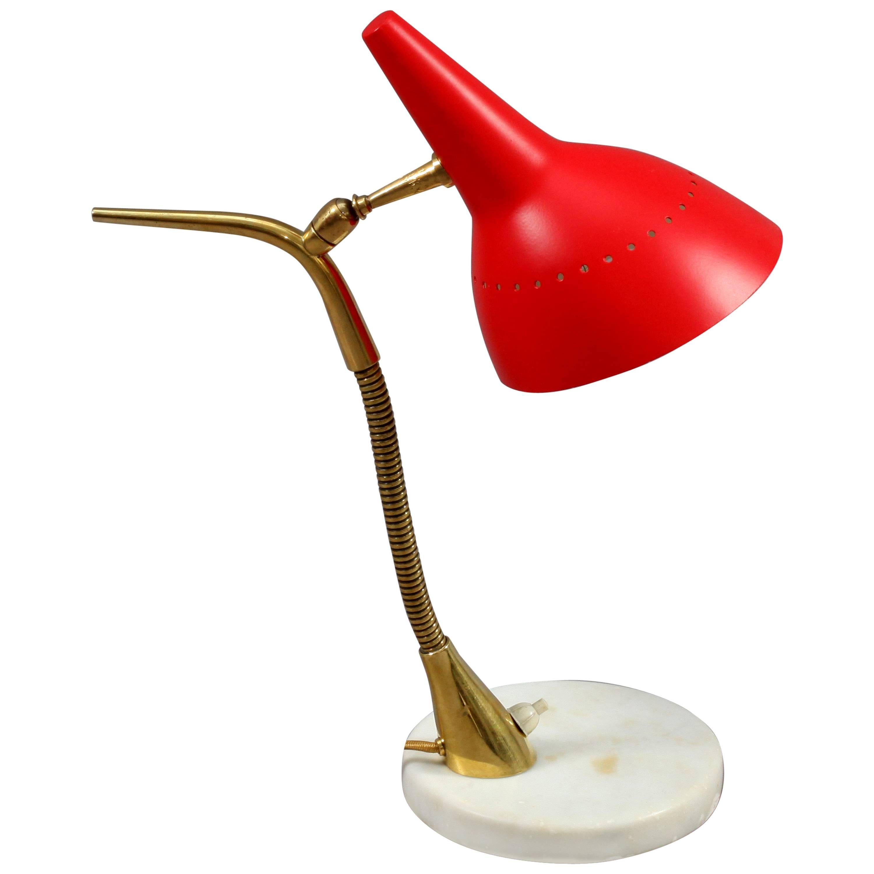 Charming Table Lamp Designed by Oskar Torlasco for Lumi, Italy, 1950