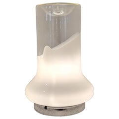 Lampe da tavolo Leucos, vetro di Murano, di Roberto Pamio, circa 1970