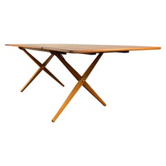 Hans Wegner "AT-309" Drop-Leaf Dining Table for Andreas Tuck, Denmark 1950s