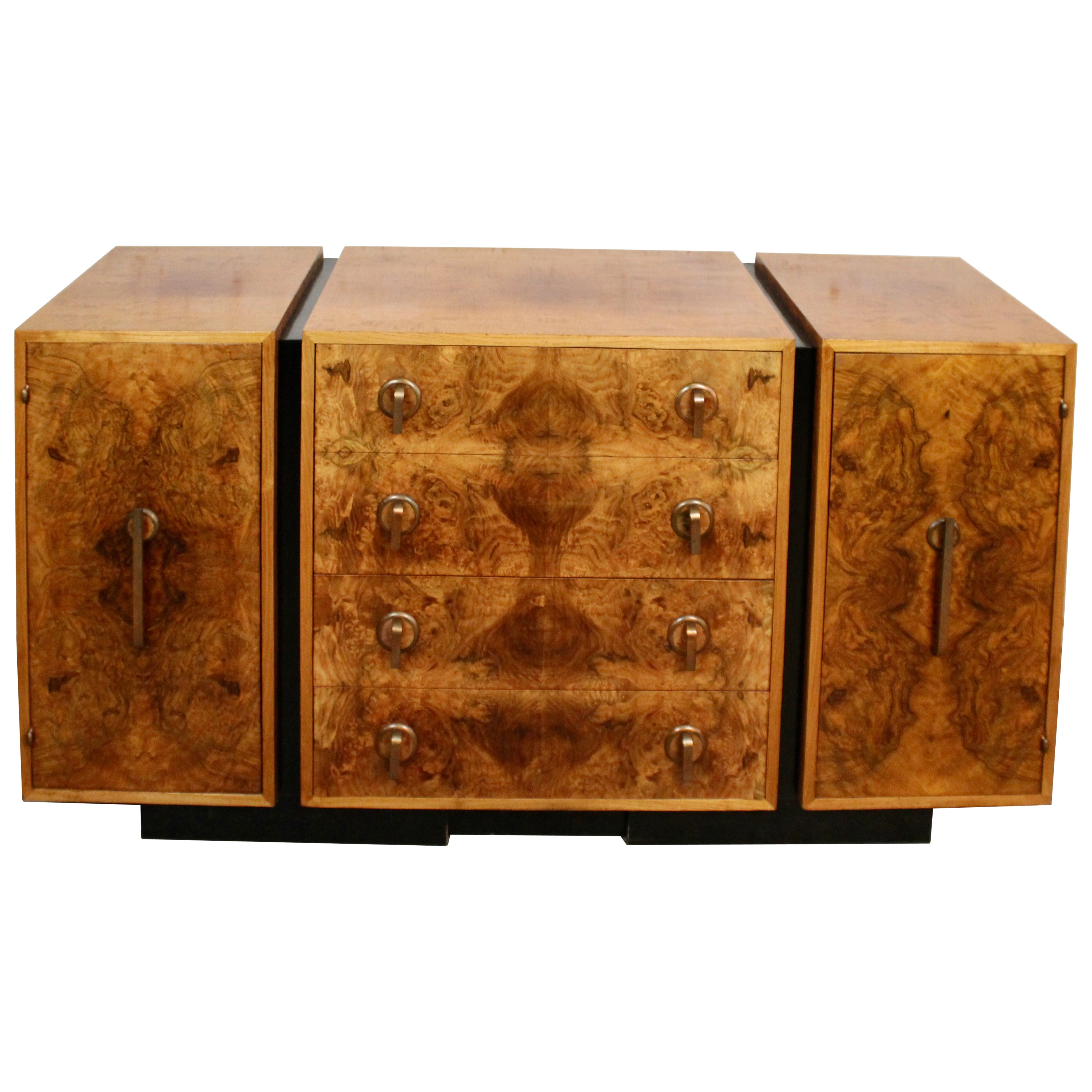Buffet Art Deco in radica Brilliante
