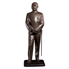 Sir Frederick Lugard-Colonial administrator Nigeria. Bronze by Herbert Cawood.