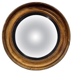 Miroir convexe du 19e siècle