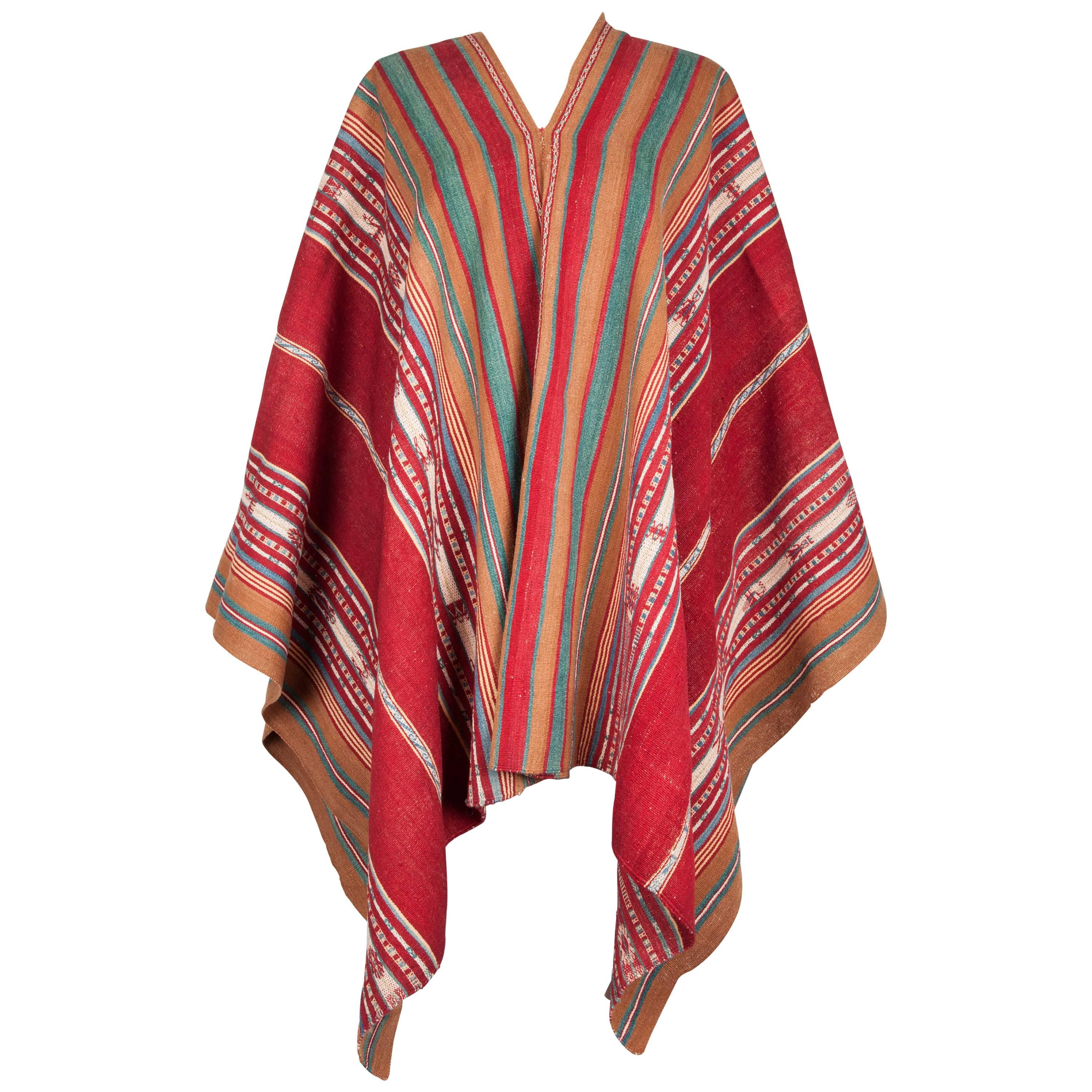 Late 19th Early 20th Century Poncho at 1stDibs | poncho for sale