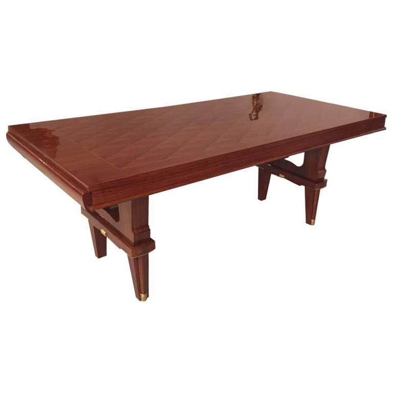 French Art Deco Dining Table For Sale at 1stDibs