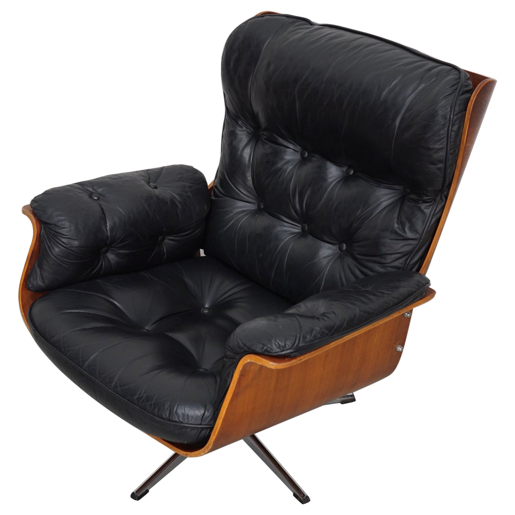 Vintage Armchair / Lounge Chair by Martin Stoll for Giroflex, Germany 1960s