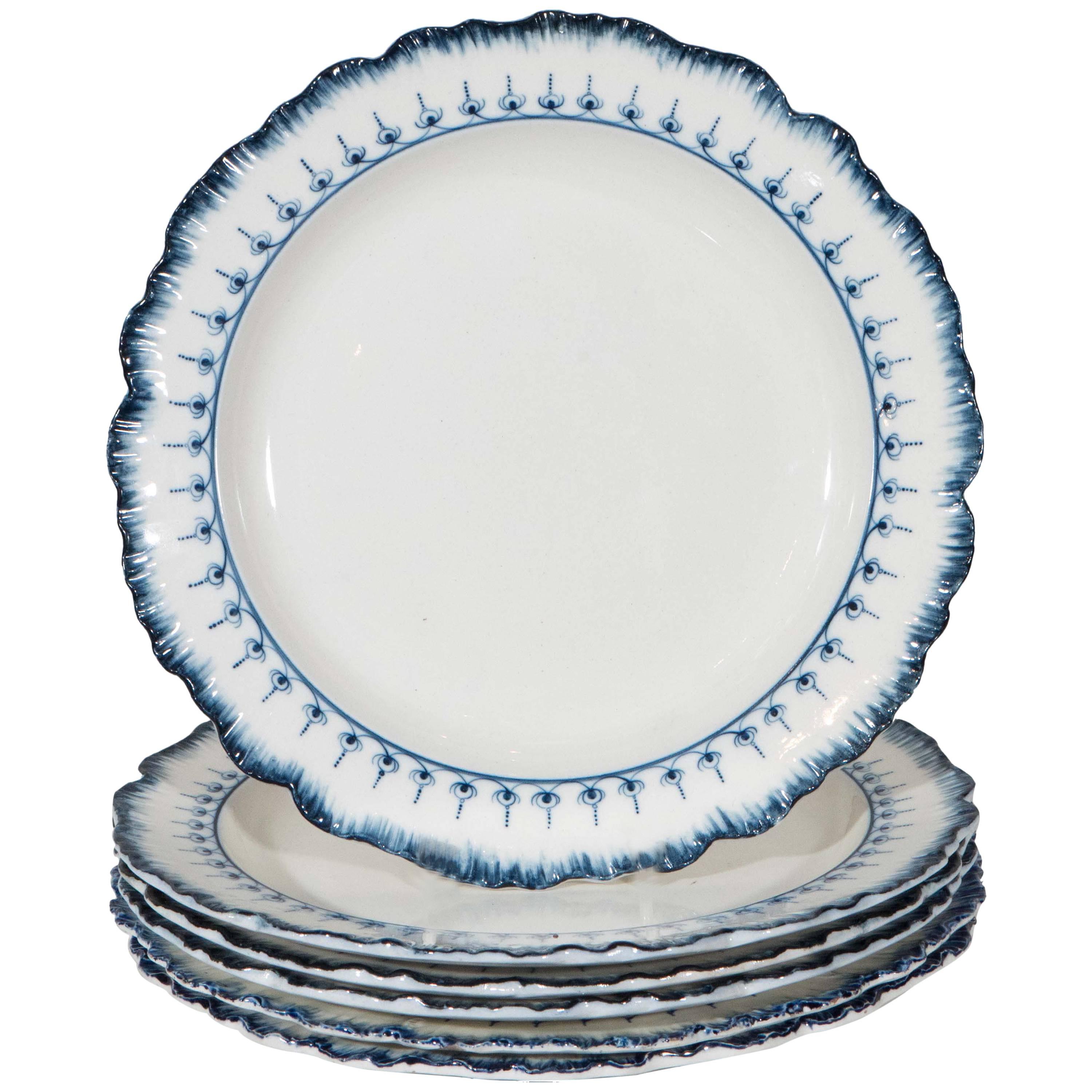 Antique Blue and White Wedgwood Dishes