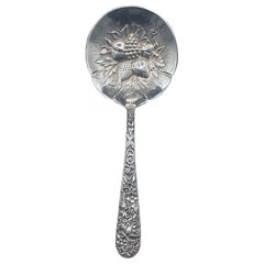 Gelee-Löffel aus Sterlingsilber mit kurzem Griff, 1930, S. Kirk & Sons