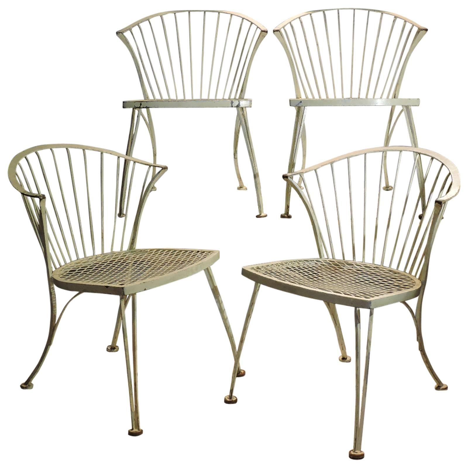 Set of Four Russell Woodard Pinecrest Chairs
