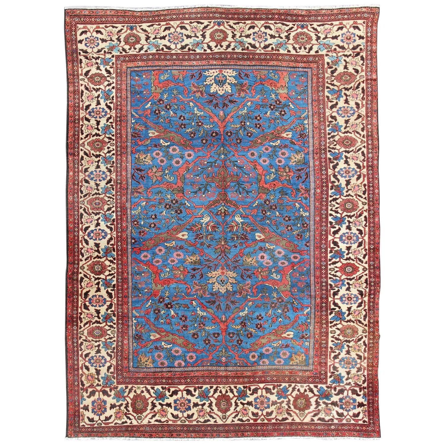 Amazing Antique Persian Sultanabad Rug For Sale at 1stdibs