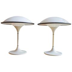 Space Age Fog & Mørup Table Lamps, Pair 