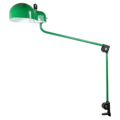 1970 Topo Joe Colombo Stilnovo Vintage Green Desk Table