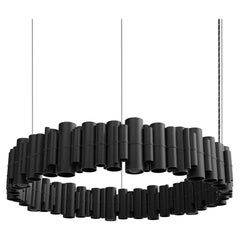 Lampada a sospensione Cityscape Suburban 6 Spot Anodizzata Nera di JSPR