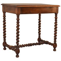 19th Century English Oak Side Table