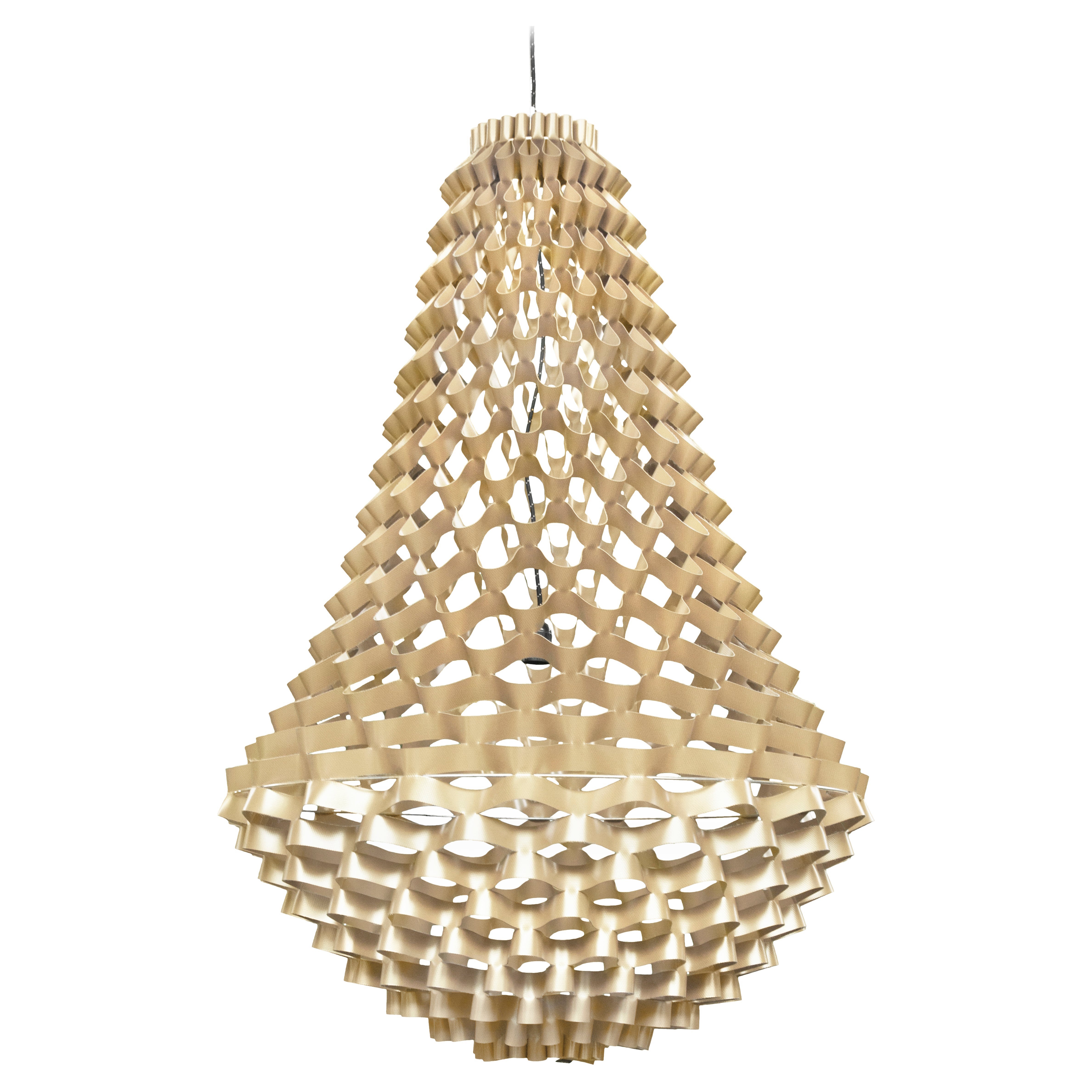 Lampada a sospensione Crown Medium Champagne di JSPR