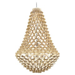 Crown Medium Champagner-Pendelleuchte von JSPR