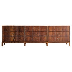 1976 Vintage Henredon Artefacts Modular Triple Chest Credenza