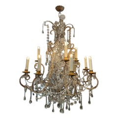 Stunning Opulant Chandelier, 1900, France
