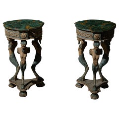 Neoclassical Tripod Gueridon Tables, Italy, Early 19th Century