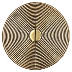 Large brass wire door pull ø 30 cm: Oriental Touch collection