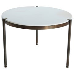 Rare Osvaldo Borsani Marble and Brass Side / Coffee Table , Italy, 1950s