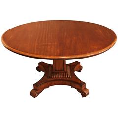 Regency Mahogany Tilt-Top Breakfast Table, circa 1825