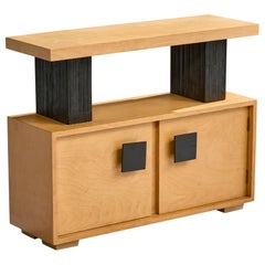 Konsolentisch von Paul Frankl, Holz, USA, 1950er Jahre