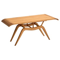 Diseñador brasileño, Mesa de centro, Madera, Brasil, Años 50