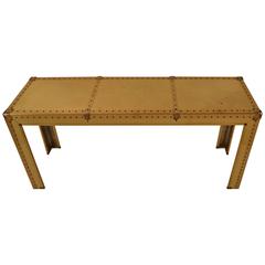 Brass Console by Sarreid 2