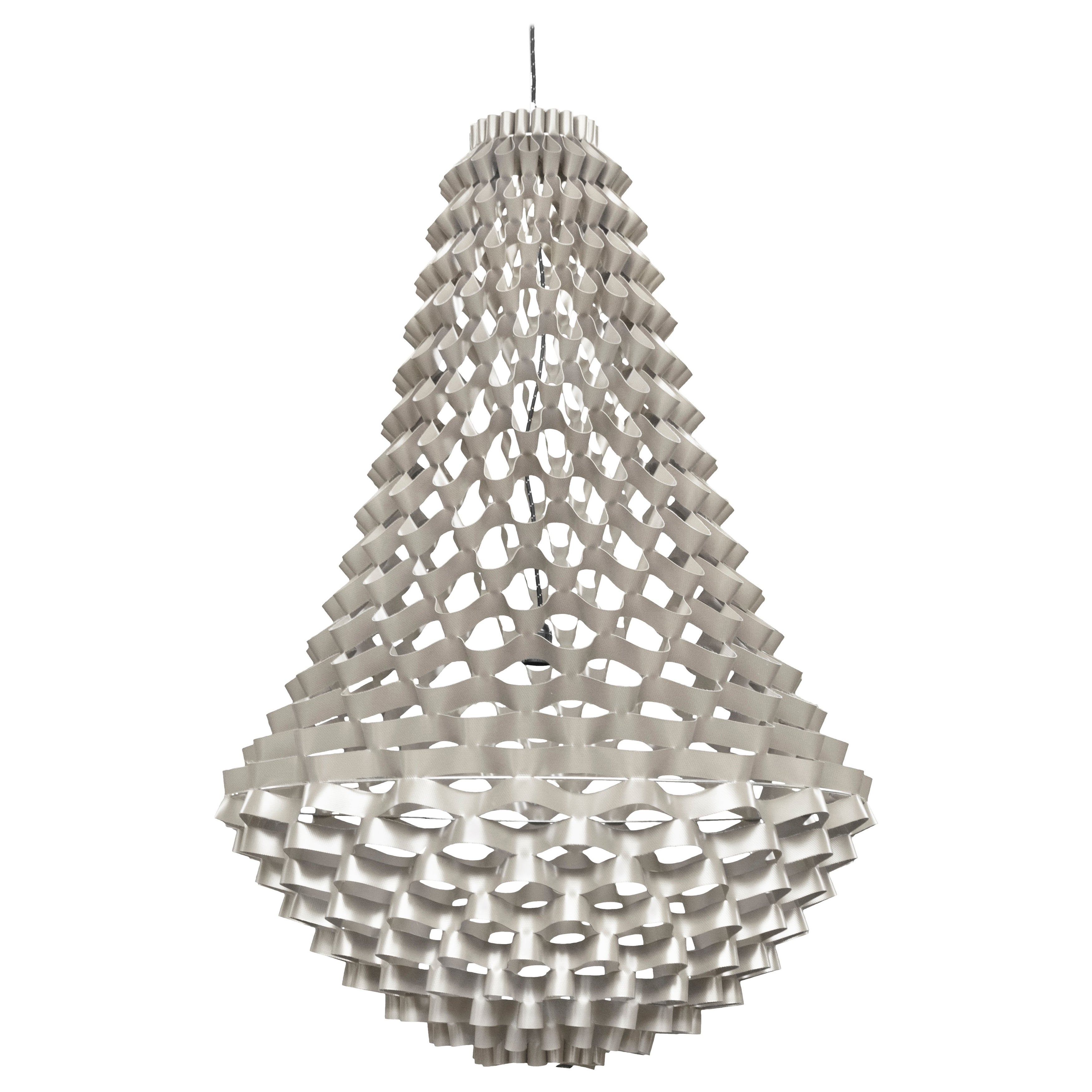 Lampada a sospensione Crown Large Silver di JSPR