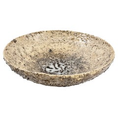 Cuenco Wabi-Sabi Esmaltado Ceniza - Objeto de cerámica con textura para decoración japandi