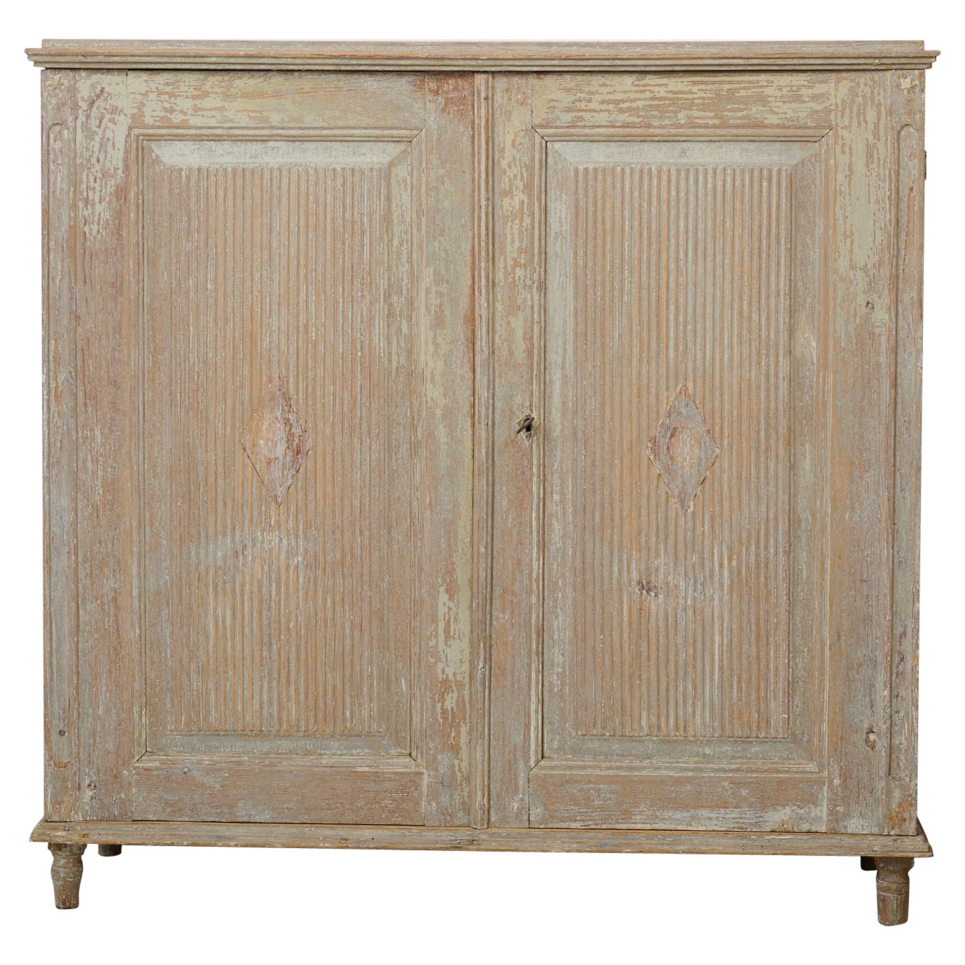 Antique Genuine Swedish Gustavian Period Sideboard in Original Condition