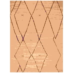 Afghanistan Kilim Area Rugs - Wool Ivory Design - 96456