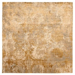 Tappeti India Modern - Lana Avorio Taupe Giallo - 94074