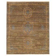 India Khotan Alfombras - Lana Diseño Marrón - 93834