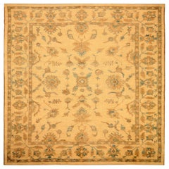 Oushak-Teppiche aus Afghanistan - gelbes Wolldesign - 93884