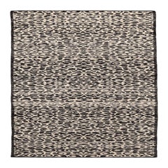 Tappeto Runner India Modern - Lana Marrone Avorio Design - 94201
