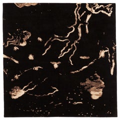 The Modernity Small Rug - Wool Brown Ivory Design - 94246