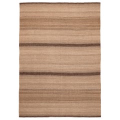 Tappeti Afghanistan Abadeh - Lana Marrone Avorio Taupe - 94628