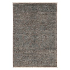 Tappeto Afghanistan Abadeh Small - Lana Marrone Grigio Design - 94642