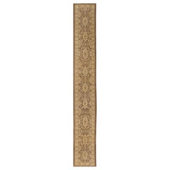 Tapis de course Afghanistan Sultanabad - Laine Brown Design/One - 95820