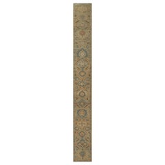 Afghanistan Sultanabad Läufer Teppich - Wolle Elfenbein Design - 95974