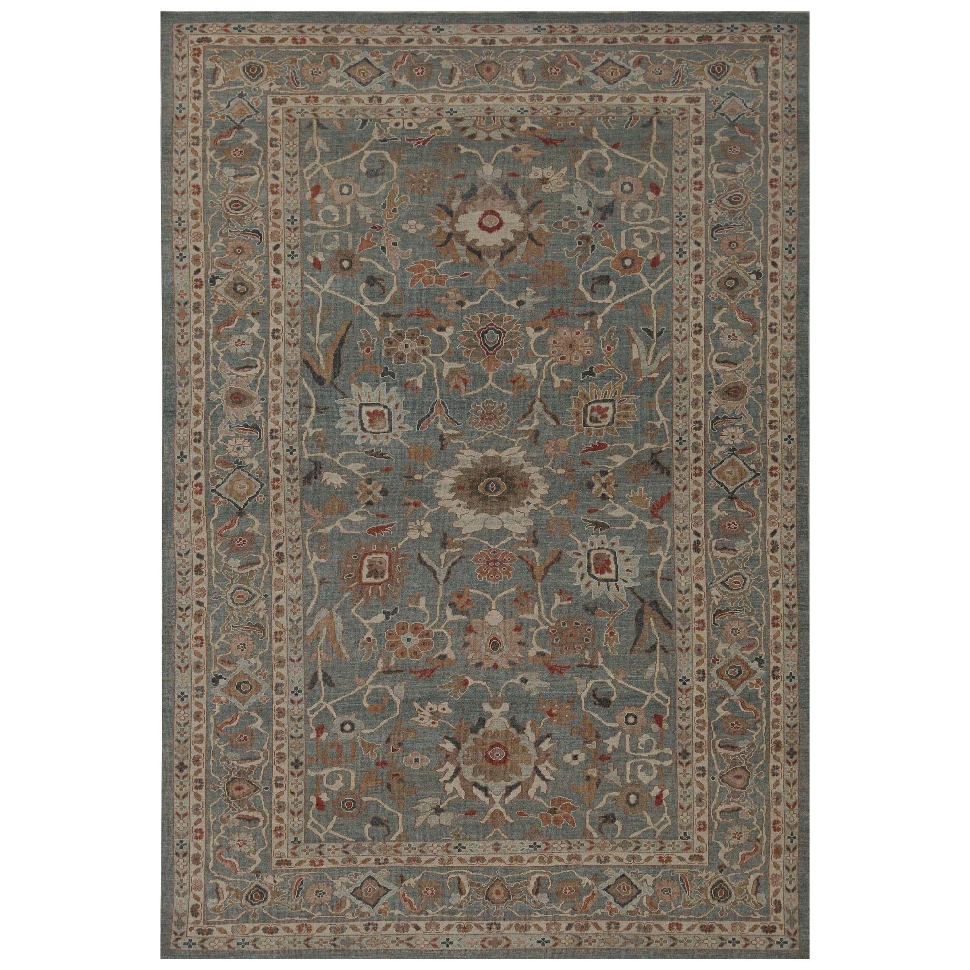 Tappeti per l'area Afghanistan Sultanabad Rugs - Design Grigio Lana - 96032 in vendita